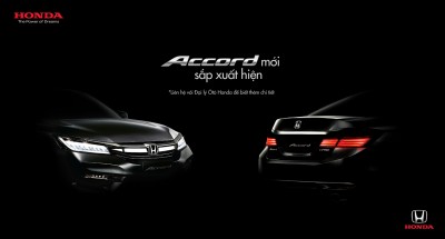 Accord 2016 sẽ sớm được giới thiệu trong thời gian sắp tới