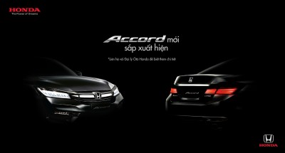 Accord 2016 sẽ sớm được giới thiệu trong thời gian sắp tới