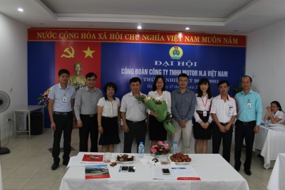 ĐẠI HỘI CÔNG ĐOÀN CƠ SỞ CÔNG TY TNHH MOTOR N.A VIỆT NAM