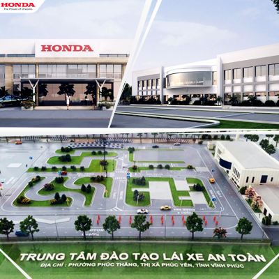 Trung tâm Lái xe an toàn của công ty Honda Việt Nam