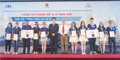 Honda Việt Nam tiên phong tổ chức Hội thi “Sinh viên Lái xe ô tô an toàn 2017”