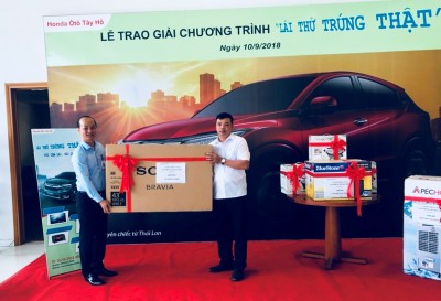 Lễ trao giải chương trình LÁI THỬ TRÚNG THẬT