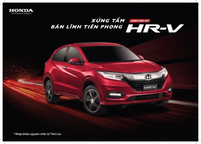 Honda Việt Nam giới thiệu mẫu xe Honda HR-V hoàn toàn mới “Xứng tầm bản lĩnh tiên phong”