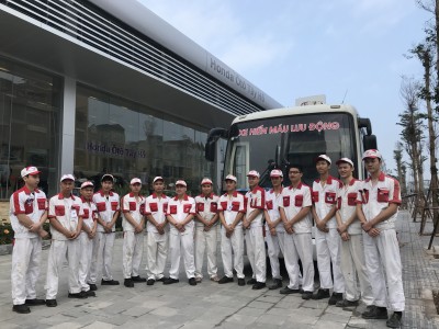 Honda Ôtô Tây Hồ: Hiến giọt máu đào – Trao đời sự sống