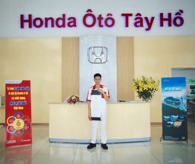 Honda Ô tô Tây Hồ là đại diện đầu tiên và duy nhất cho HVN tham dự Cuộc thi tay nghề Honda thế giới