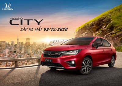 Honda City thế hệ thứ 5 sắp ra mắt thị trường Việt Nam