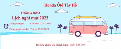 Thông báo nghỉ hè 2023