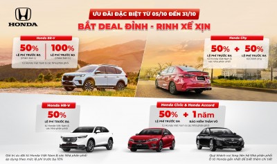 Từ 05 - 31/10/2023: Bắt Deal Đỉnh - Rinh Xế Xịn