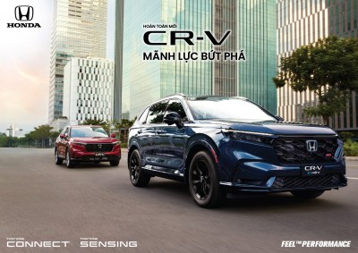 Honda Việt Nam giới thiệu Honda CR-V thế hệ thứ 6 hoàn toàn mới - lần đầu tiên áp dụng tùy chọn động cơ Hybrid thân thiện môi trường - Mãnh lực bứt phá