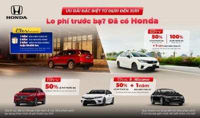 Lo phí trước bạ? Đã có Honda